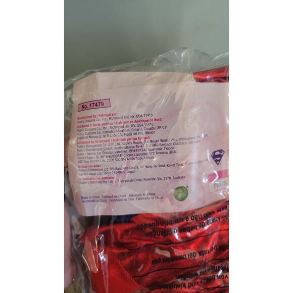 Secret Wishes Supergirl Costume – Plus Size (Fits 14–16) – DC Comics Dress with - Picture 6 of 7